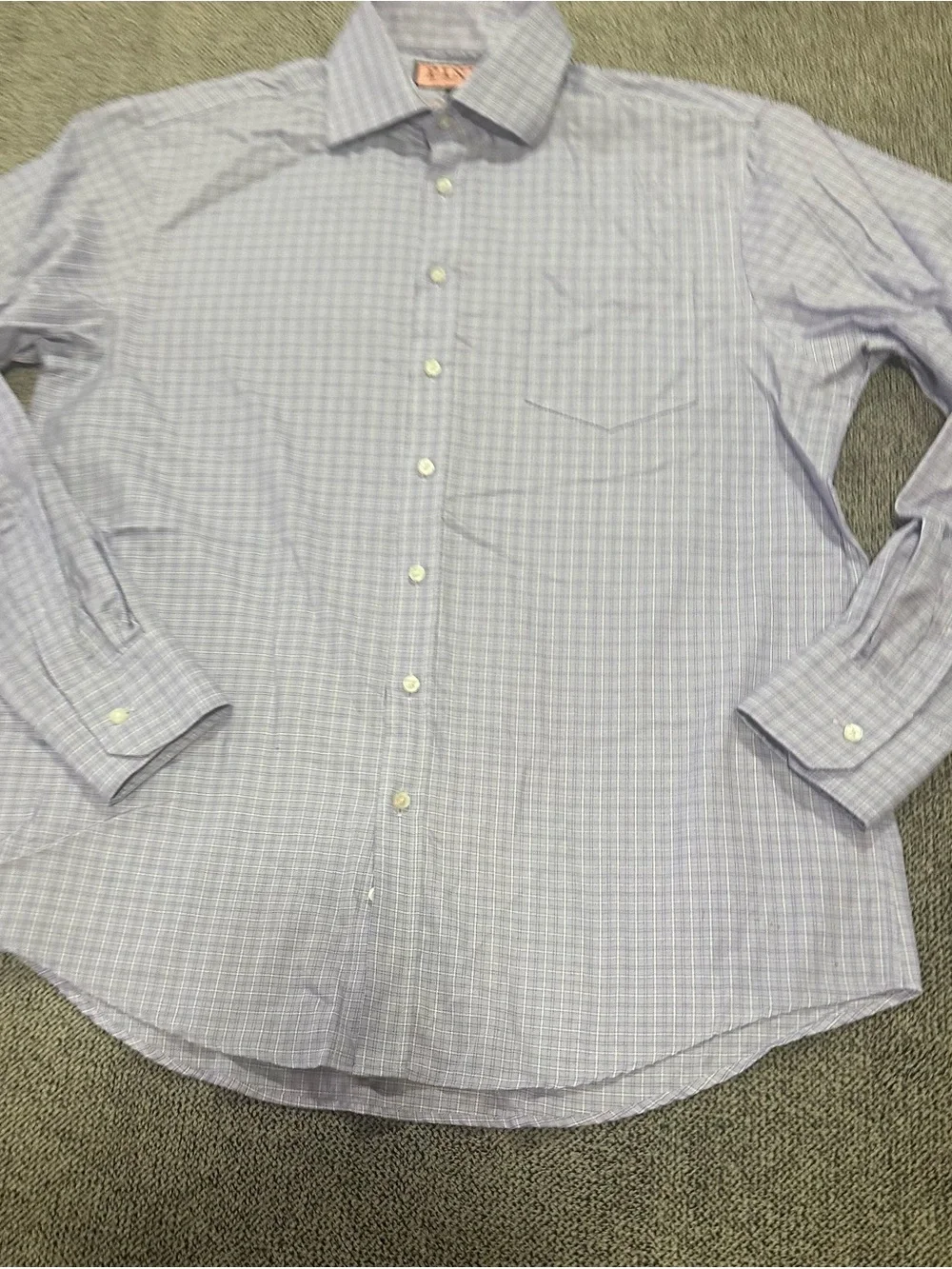 Thomas Pink Slim Fit Traveller Dress Shirt.